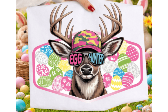 Download Funny Egg Hunter Deer PNG, Easter Deer - Deer png Collection