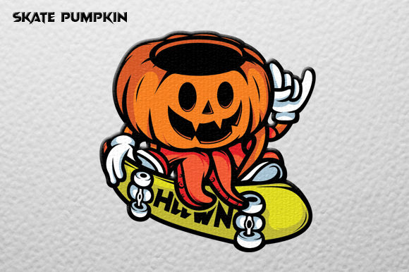 Download Pumpkin Skate Vector Graphic - Skate vector Collection