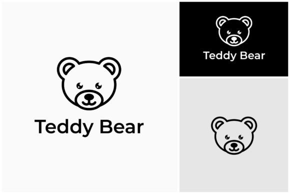 Download Teddy Bear Line Art Outline Logo - Bear line art Collection