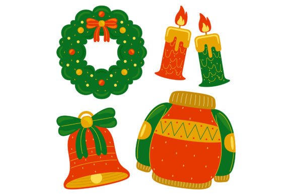 Download Christmas Vector Pack #03 - Christmas vector Collection