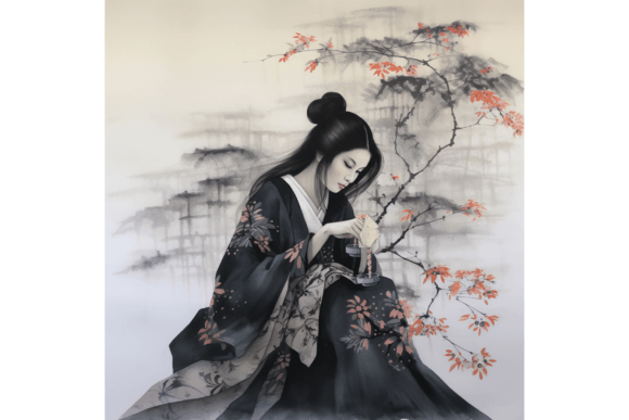 Download Brusho Inks Hokusai Artwork - Artwork Collection