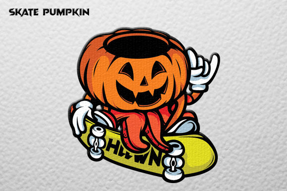 Download Pumpkin Skate Vector Graphic - Skate vector Collection