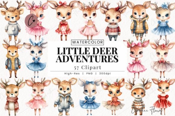 Download Little Deer Adventures Clipart, Deer PNG - Deer png Collection