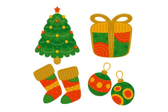 Download Christmas Vector Pack #01 - Christmas vector Collection