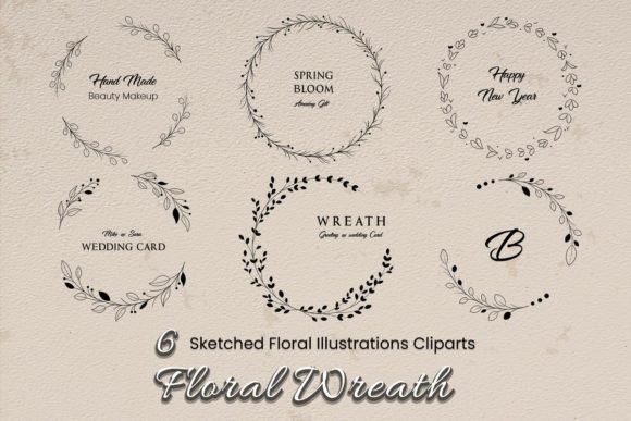 Download Leaf Wreath Monogram SVG Floral Frame - Monogram svg Collection