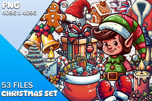 Download Charming Christmas Vector Illustrations - Premium Resources