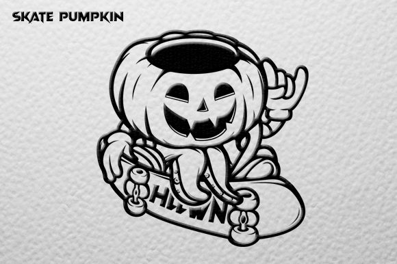 Download Pumpkin Skate Vector Graphic - Skate vector Collection