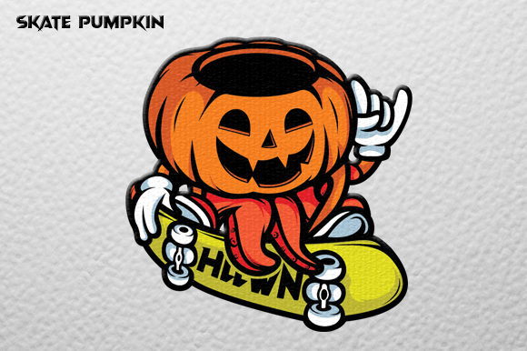 Download Pumpkin Skate Vector Graphic - Skate vector Collection