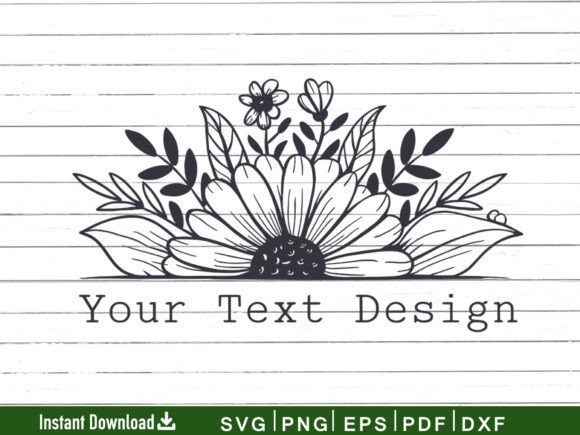 Download Daisy Flower Monogram Svg Flower Svg - Monogram svg Collection