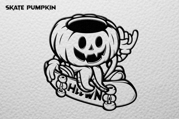 Download Pumpkin Skate Vector Graphic - Skate vector Collection