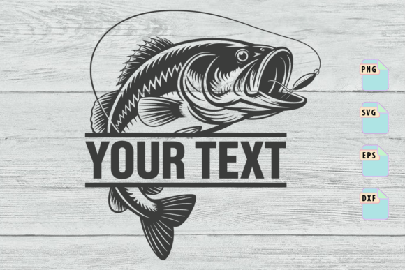 Download Bass Fishing Monogram Svg Bundle - Monogram svg Collection