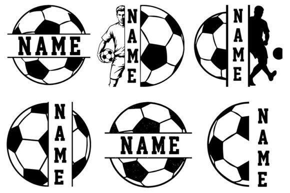 Download Soccer Ball Monogram SVG Bundle. - Monogram svg Collection
