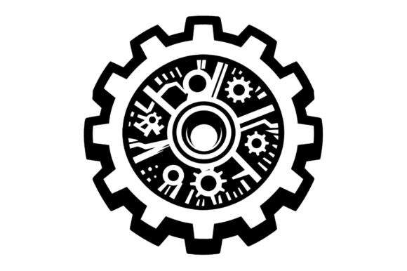 Download Gear DXF Artwork, Mechanical Gear SVG - Artwork Collection