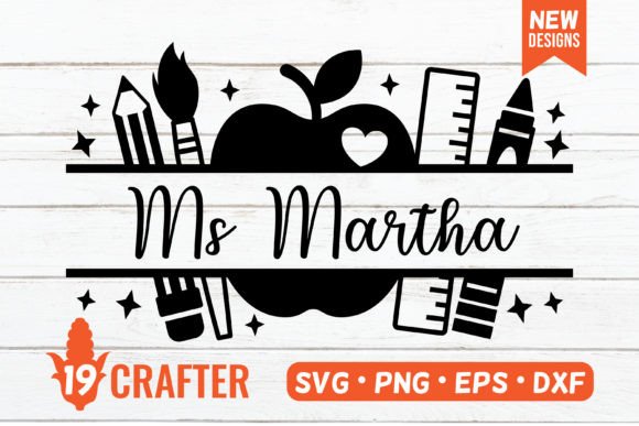 Download Teacher Day Split Name Monogram Svg - Monogram svg Collection