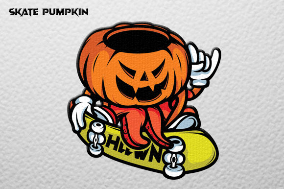 Download Pumpkin Skate Vector Graphic - Skate vector Collection