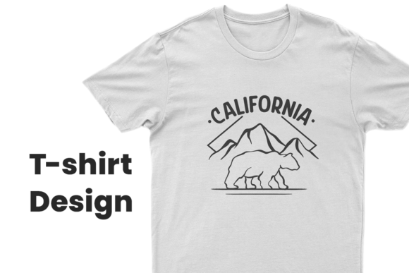 Download California T-shirt Design | Bear Graphic - Bear graphic Collection