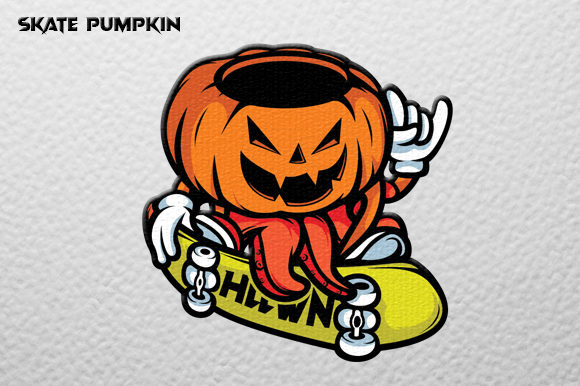 Download Pumpkin Skate Vector Graphic - Skate vector Collection