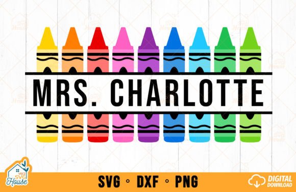 Download Crayon Split Monogram SVG School Teacher - Monogram svg Collection